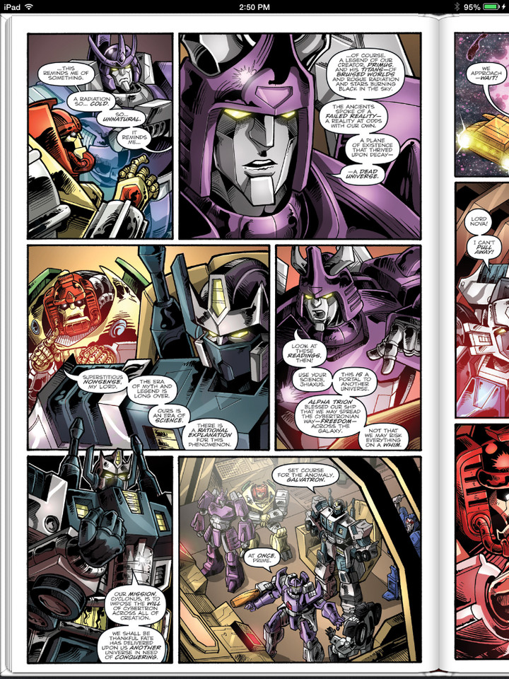 Transformers: Dark Cybertron #1 Comic Book Previews New Pages From